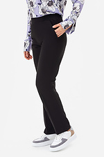 Klasyczne spodnie AMANDA-2 ze strzałkami w kolorze czarnym Garne 3042005 zdjęcie №2