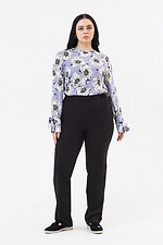 Классические штаны AMANDA-2 со стрелками в черном цвете Garne 3042005 фото №7
