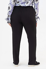 Класичні штани AMANDA-2 зі стрілками чорного кольору Garne 3042005 фото №9