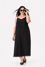 DORA-Kleid mit schwarzer Spitze Garne 3044005 Foto №2