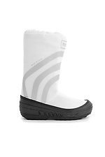 Білі зимові чоботи дутики на платформі Forester 4203006 фото №3