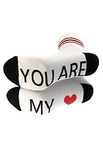 Baumwollsocken mit Lovi-Schriftzug M-SOCKS 2040008 Foto №4