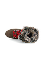 Теплые зимние ботинки из нубука с натуральным мехом Forester 4203008 фото №5