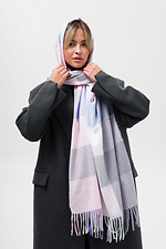 Жіночий Шарф У Клітинку Terner Pink Without 8056008 фото №3