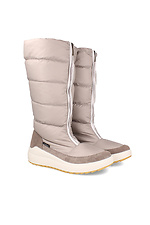 Beżowe buty zimowe na platformie Forester 4203009 zdjęcie №2