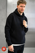 Men's warm sports suit Classic 3 Black Teamv 8034009 photo №5