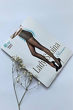 High beige tights 40 den with corrective shorts  8055009 photo №2
