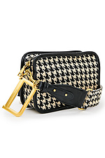 Small bag in houndstooth print with wide strap  4516010 photo №2
