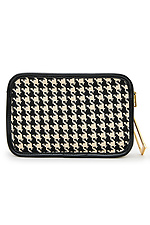 Small bag in houndstooth print with wide strap  4516010 photo №3