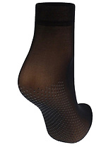 Nylon socks with a tight toe and cuff M-SOCKS 2040012 photo №3