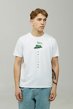 T-shirt white Serpentine Ранок 24-го 2402012 photo №1