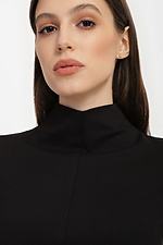 Трикотажный костюм SYNTHIA черного цвета: короткая кофта, узкие штаны Garne 3040012 фото №6
