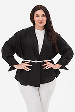 Strickjacke SISTER schwarz Garne 3044012 Foto №3