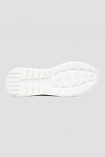 Stylowe, skórzane sneakersy damskie w kolorze szarym  4206012 zdjęcie №4