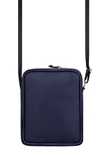 Blue messenger bag with external pocket GARD 8011012 photo №2
