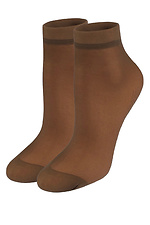 Nylon socks with a tight toe and cuff M-SOCKS 2040013 photo №1
