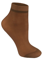 Nylon socks with a tight toe and cuff M-SOCKS 2040013 photo №2