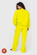 Утепленный флисовый костюм WENDI желтого цвета Garne 3041013 фото №4