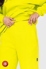 Утепленный флисовый костюм WENDI желтого цвета Garne 3041013 фото №5