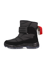 Чорні зимові чоботи дутики на платформі Forester 4203013 фото №2