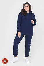 Blauer gestrickter Trainingsanzug Garne 3041015 Foto №1
