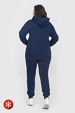 Blauer gestrickter Trainingsanzug Garne 3041015 Foto №4