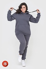 Gray knitted tracksuit Garne 3041017 photo №7