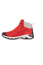 Czerwone zamszowe sportowe buty termiczne Forester 4203017 zdjęcie №3