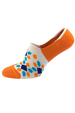 Farbige rubinrote Fußabdrücke M-SOCKS 2040018 Foto №3