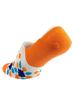 Farbige rubinrote Fußabdrücke M-SOCKS 2040018 Foto №4