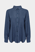 Хлопковая рубашка FLAVI оверсайз с асимметричной спинкой Garne 3039018 фото №8