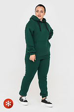 Emerald colored knitted tracksuit Garne 3041018 photo №2