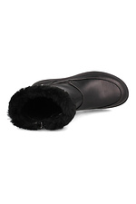 Zimowe skórzane buty na zamek z futrem Forester 4203018 zdjęcie №5