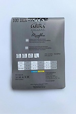 Schwarze Strumpfhose 100 den Mikrofaser 8055018 Foto №2