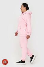 Трикотажный спортивный костюм розового цвета Garne 3041020 фото №2