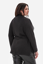 OBIYMY schwarze Strickjacke Garne 3044020 Foto №2