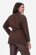 OBIYMY braune Strickjacke Garne 3044021 Foto №2