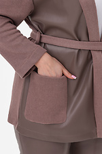 OBIYMY Strickjacke, grau Garne 3044022 Foto №3