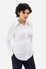 Жіноча класична сорочка GWEN білого кольору Garne 3042023 фото №1