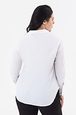 Жіноча класична сорочка GWEN білого кольору Garne 3042023 фото №9