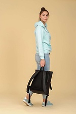 Большой молодежный рюкзак черного цвета с карманом для ноутбука SamBag 8045023 фото №6