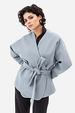 Women's LOTTE wrap jacket in gray color Garne 3042024 photo №1