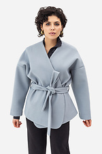 Women's LOTTE wrap jacket in gray color Garne 3042024 photo №4