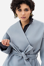 Women's LOTTE wrap jacket in gray color Garne 3042024 photo №6