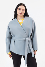 Women's LOTTE wrap jacket in gray color Garne 3042024 photo №7
