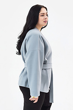 Women's LOTTE wrap jacket in gray color Garne 3042024 photo №9
