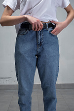 Oversized mom jeans for women Without 8055024 photo №6