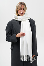 Women's Scarf Registered White Without 8056024 photo №2