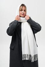 Women's Scarf Registered White Without 8056024 photo №3