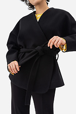 Women's LOTTE black wrap jacket Garne 3042025 photo №5